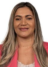Foto oficial de Franciana Dantas no TSE