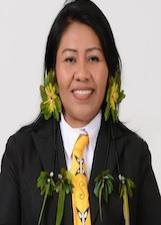 Foto oficial de Silvana Terena no TSE