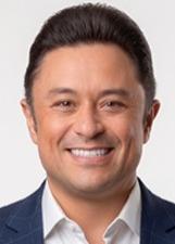 Foto oficial de André Santos no TSE