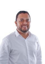 Foto oficial de Guga da Saúde no TSE
