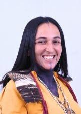 Foto oficial de Amanda Karaxué no TSE
