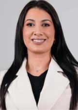 Foto oficial de Amanda Santos no TSE