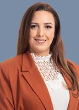 Foto oficial de Dra. Nádia Vieira no TSE