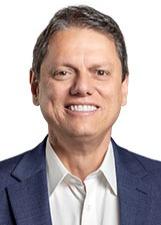 Foto oficial de Tarcísio no TSE