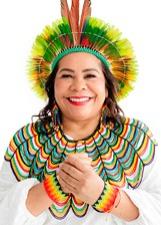 Foto oficial de Simone Karipuna no TSE