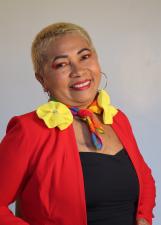 Foto oficial de Val Santos no TSE