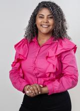 Foto oficial de Luciana Tavares no TSE