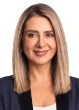 Foto oficial de Sandra Faraj no TSE