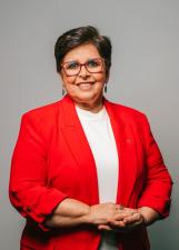 Foto oficial de Bia de Lima no TSE